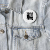 Der Mann der Mythos Die Jagdlegende Jagd-lustig Button (Beispiel)