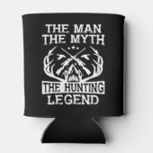 Der Mann, der Mythos, die Jagdlegende - Lager Dosenkühler (Rückseite)