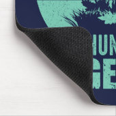 Der Mann - der Mythos - die Jagdlegende Mousepad (Ecke)
