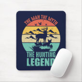 Der Mann - der Mythos - die Jagdlegende Mousepad (Mit Mouse)
