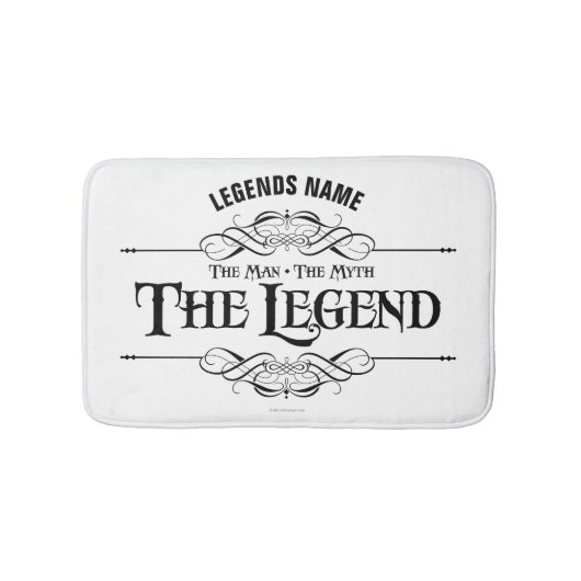 Der Mann, der Mythos, die legendäre Badermatte Badematte (Vorderseite)