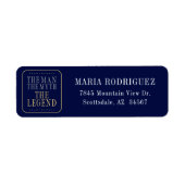 Der Mann, der Mythos, die legendäre blaue Rücksend (Vorne)