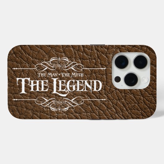 Der Mann, der Mythos, die legendäre Case-Mate iPho iPhone Hülle (Rückseite (Horizontal))