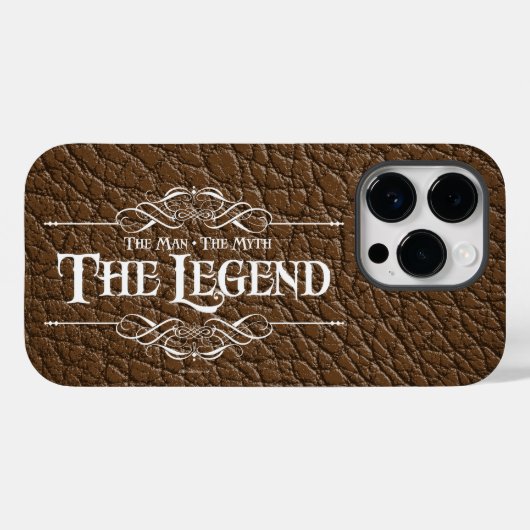 Der Mann, der Mythos, die legendäre Case-Mate iPho iPhone Hülle (Rückseite (Horizontal))