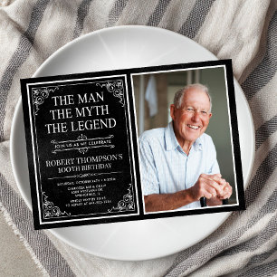 Der Mann Der Mythos Die Legende 100. Geburtstag Einladung