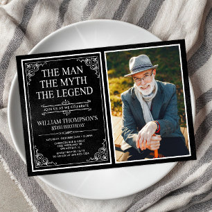 Der Mann Der Mythos Die Legende 85. Geburtstag Einladung