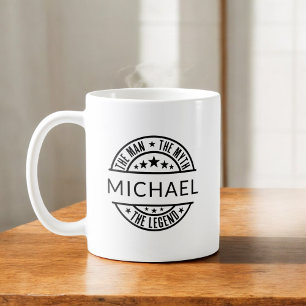 Der Mann Der Mythos Die Legende Benutzerdefinierte Kaffeetasse