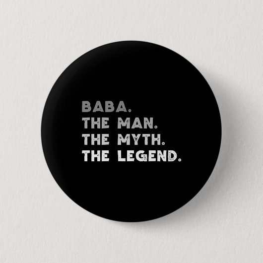 Der Mann, der Mythos, die Legende Cool Button (Vorderseite)