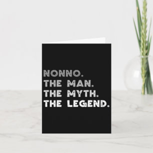 Der Mann, der Mythos, die Legende Coolen Nonno Karte