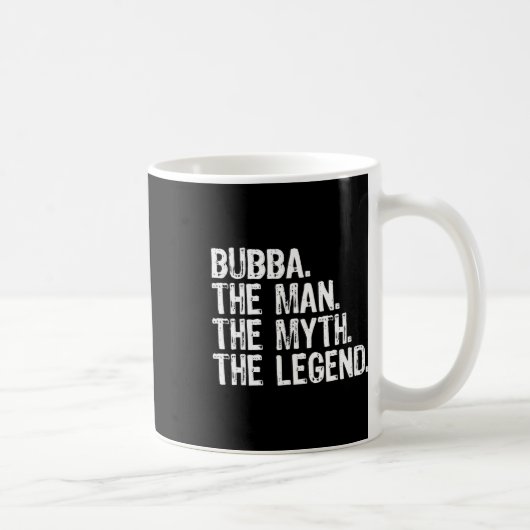 Der Mann, der Mythos, die Legende Coolen Witz Kaffeetasse (Rechts)