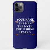 Der Mann, der Mythos, die Legende der Fischerei pe iPhone Hülle (Rückseite)