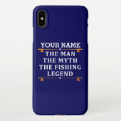 Der Mann, der Mythos, die Legende der Fischerei pe iPhone Hülle (Rückseite)