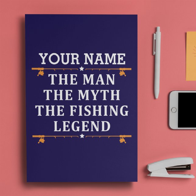 Der Mann, der Mythos, die Legende des Fischens per Briefbogen (Von Creator hochgeladen)