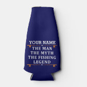 Der Mann, der Mythos, die Legende des Fischens per Flaschenkühler (Vorderseite)