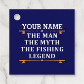 Der Mann, der Mythos, die Legende des Fischens per Geschenkanhänger (Vorderseite)