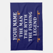 Der Mann, der Mythos, die Legende des Fischens per Geschirrtuch (Vertikal)