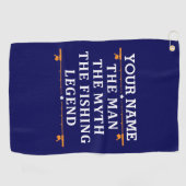 Der Mann, der Mythos, die Legende des Fischens per Golfhandtuch (Horizontal)