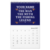 Der Mann, der Mythos, die Legende des Fischens per Kalender (Jan 2027)