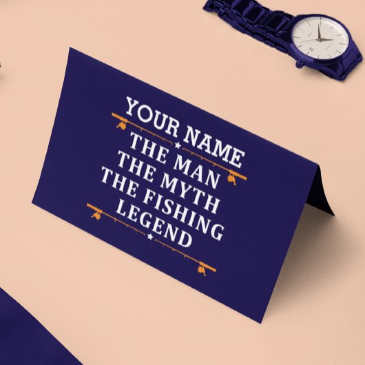 Der Mann, der Mythos, die Legende des Fischens per Karte