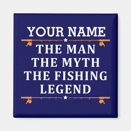 Der Mann, der Mythos, die Legende des Fischens per Magnet (Vorne)