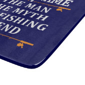 Der Mann, der Mythos, die Legende des Fischens per Schneidebrett (Ecke)