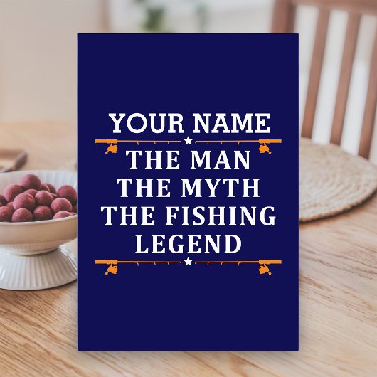 Der Mann, der Mythos, die Legende des Fischens per Tischnummer