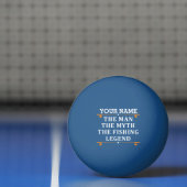 Der Mann, der Mythos, die Legende des Fischens per Tischtennisball (Netto)