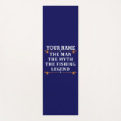 Der Mann, der Mythos, die Legende des Fischens per Yogamatte (Vorderseite)