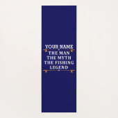 Der Mann, der Mythos, die Legende des Fischens per Yogamatte (Rückseite)
