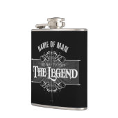 Der Mann, der Mythos, die Legende Flachmann (Links)