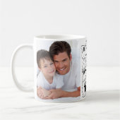 Der Mann der Mythos die Legende Kaffeetasse (Links)