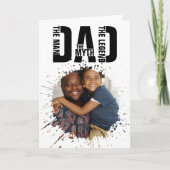 Der Mann, der Mythos, die Legende Karte (Vorderseite)