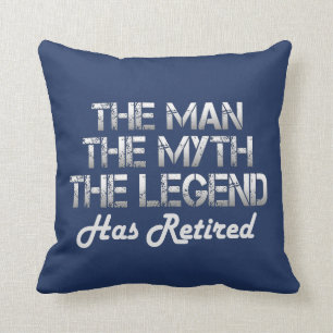 DER MANN - DER MYTHOS - DIE LEGENDE KISSEN