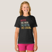 Der Mann, der Mythos, die Legende lustig T-Shirt (Vorne ganz)