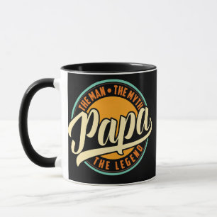 Der Mann Der Mythos Die Legende Papa Vater-Tag Tasse
