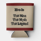 Der Mann, der Mythos, die Legende Personalisiert Dosenkühler (Vorderseite)