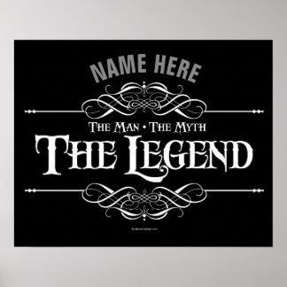 Der Mann, der Mythos, die Legende Poster