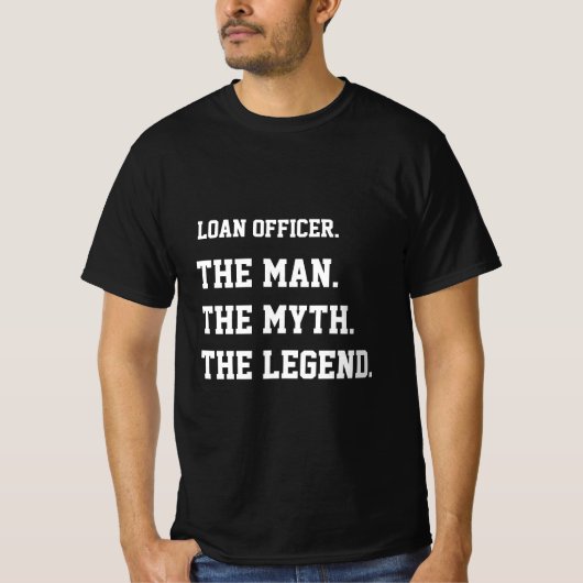 Der Mann, der Mythos, die Legende T-Shirt (Vorderseite)