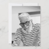 Der Mann der Mythos die Legende Überraschung 80. G Einladung (Rückseite)