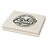 Der Mann, der Mythos, die Legende, Vater, Vater, P Gummistempel (Stempel)