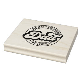 Der Mann, der Mythos, die Legende, Vater, Vater, P Gummistempel