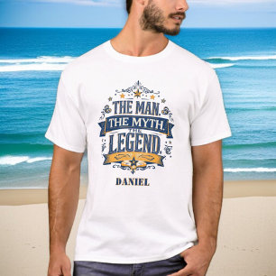 Der Mann, der Mythos, die Legende Vintager Vater T-Shirt