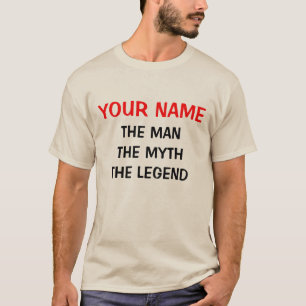 Der Mann der Mythos die Legenden-T-Shirts für T-Shirt