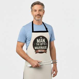 Der Mann Der Mythos Die Marinaden-BBQ Schürze