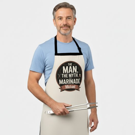 Der Mann Der Mythos Die Marinaden-BBQ Schürze
