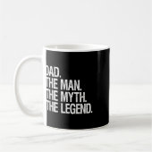 Der Mann, der Mythos, die verblüffenden Väter gebe Kaffeetasse (Links)