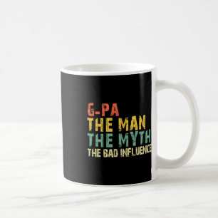 Der Mann Der Mythos Schlechter Einfluss Lustig Ret Kaffeetasse