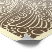 Der Mann, der - positive Zitate hat Poster (Ecke)