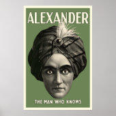 Der Mann, der Poster kennt - Grün (Vorne)