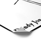 Der Mann, der Schädel gesammelt hat Poster (Ecke)